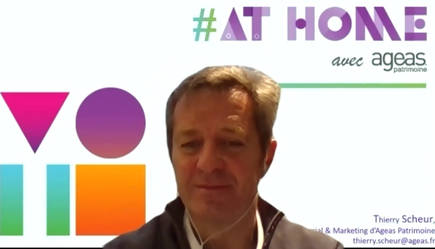 #AtHome avec Ageas Patrimoine par Thierry SCHEUR, Directeur Commercial et Marketing