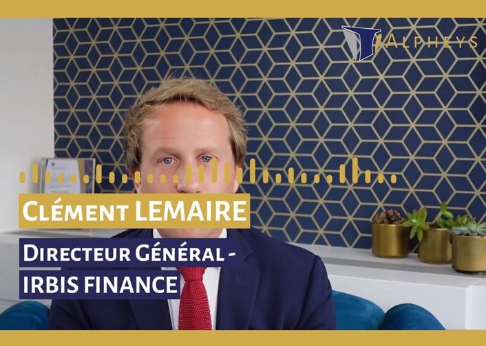 Alpheys Studio reçoit Clément LEMAIRE, Directeur Général d'IRBIS Finance
