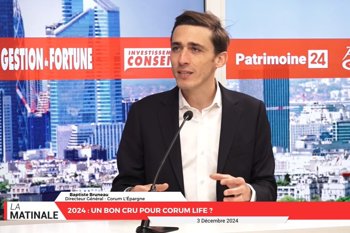 L'invité de La Matinale : Baptiste Bruneau, Corum L'Épargne. 2024 : Un bon cru pour Corum Life ?