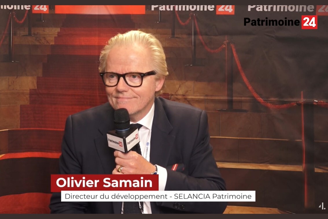 Interview avec Olivier Samain, SELENCIA Patrimoine - Patrimonia 2024