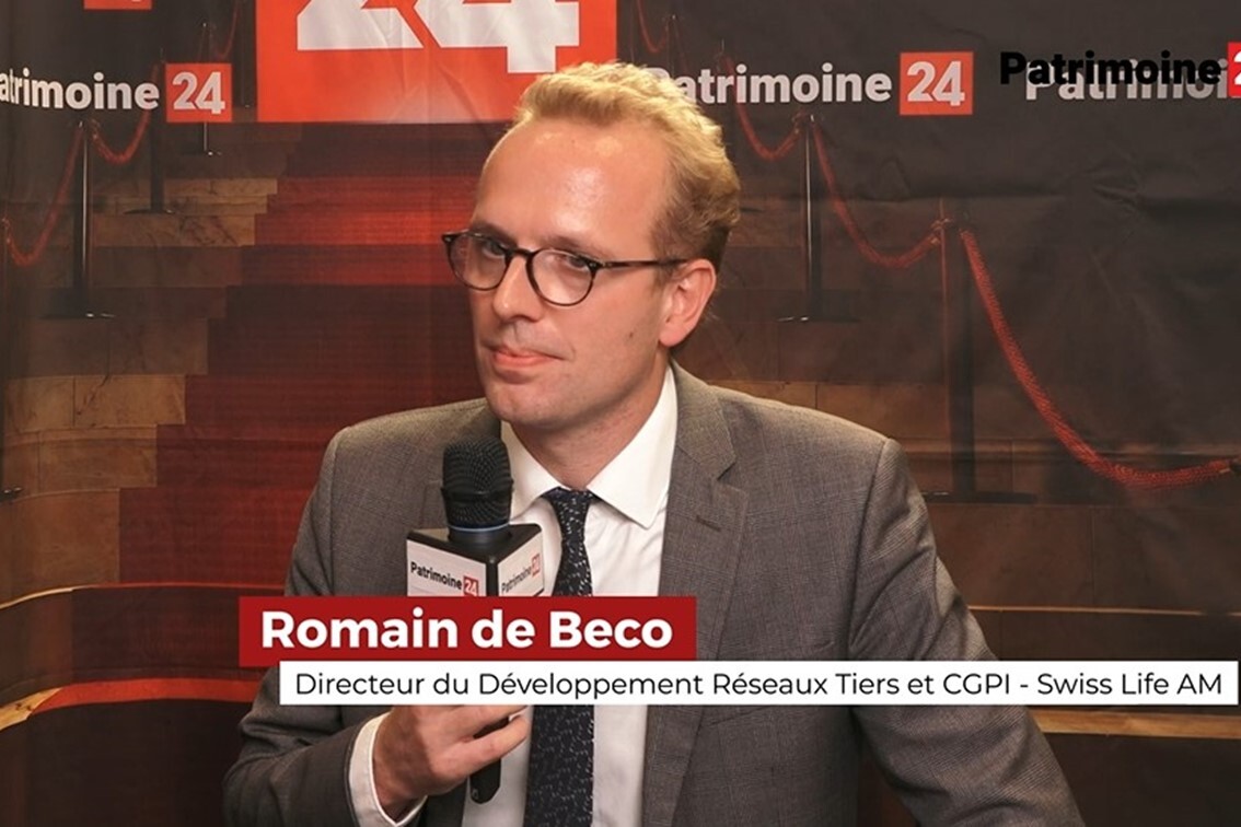 Interview avec Romain de Beco - Swiss Life AM - Patrimonia 2024