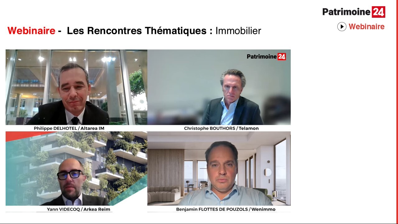 Webinaire - Les Rencontres Thématiques : Immobilier 