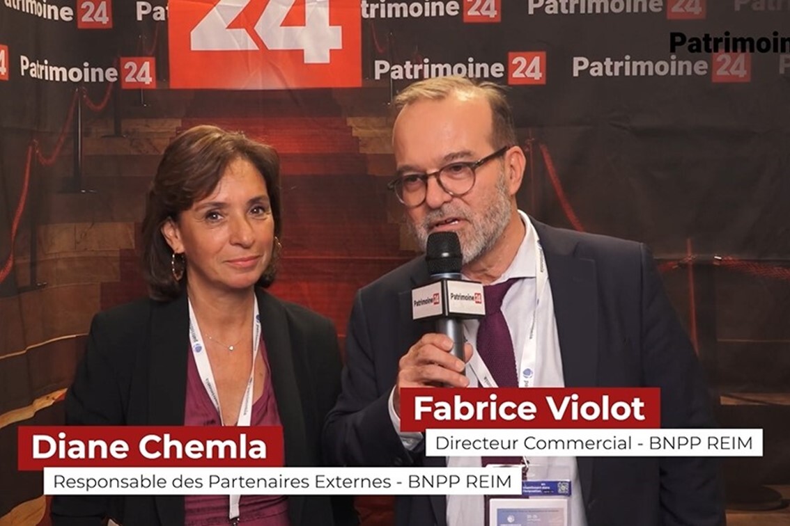 Interview avec Diane Chemla et Fabrice Violot - BNP Paribas REIM - Patrimonia 2024