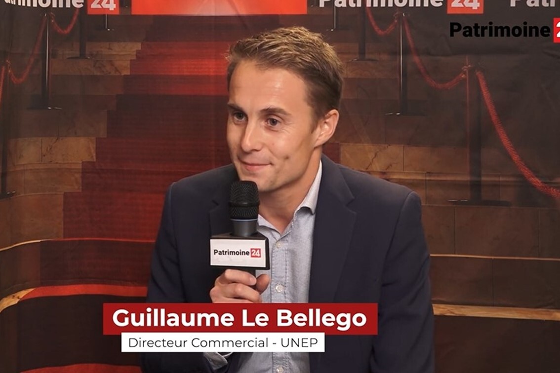 Interview avec Guillaume Le Bellego - UNEP - Patrimonia 2024