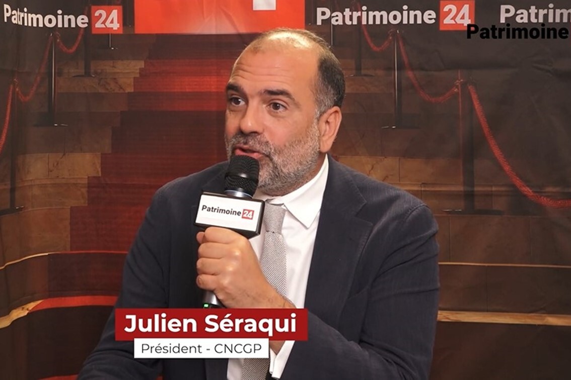 Interview avec Julien Seraqui - CNCGP - Patrimonia 2024