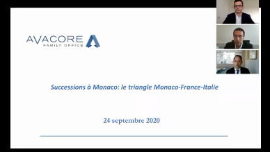 Avacore Family Office - Successions à Monaco : le triangle Monaco-France-Italie