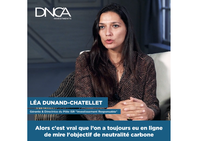 DNCA - Pastille Beyond Day : Léa Dunand-Chatellet, Gérante et Responsable de l’Investissement Responsable