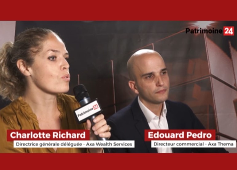 Patrimonia 2022 - Charlotte Richard et Edouard Pedro - AXA Thema