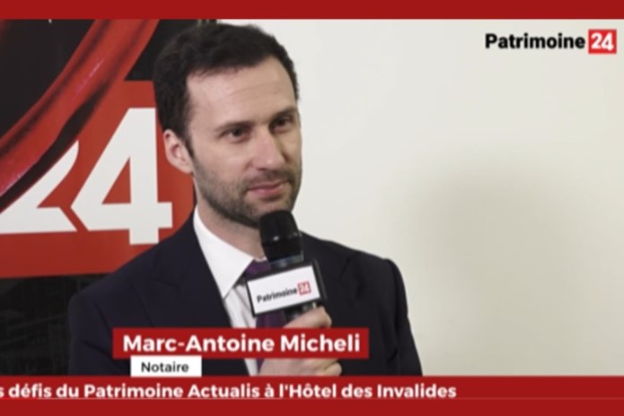 Interview de Marc-Antoine Micheli - Notaire