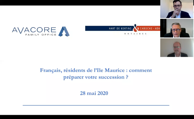 Avacore Family Office : Français, résidents de l’Île Maurice : comment préparer votre succession ?